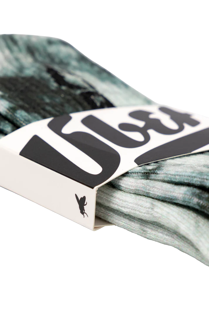 ÜBER Batik Socks Black