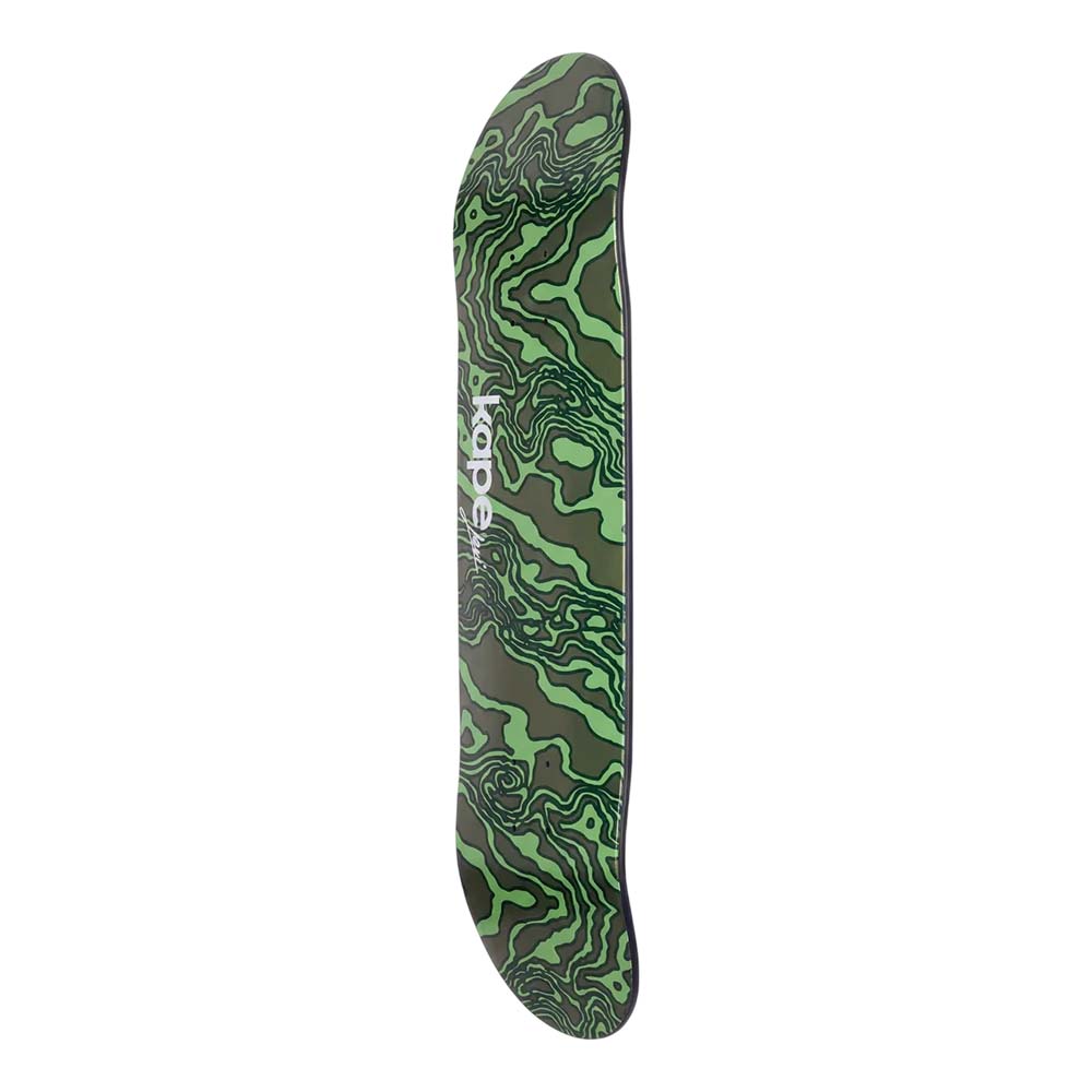 Kape Skateboards – Green Levi Pro Model Skateboard Deck - 8.5"