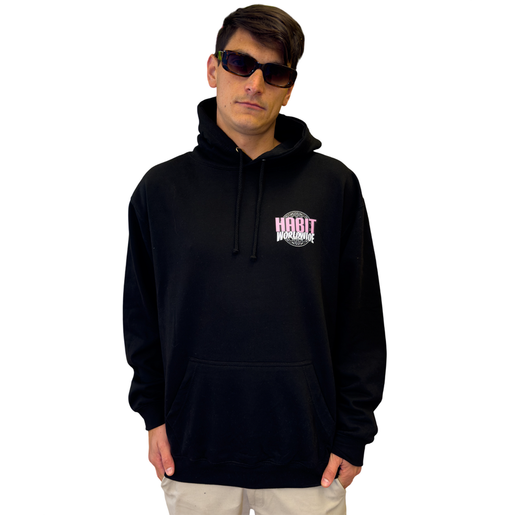 Habit worldwide Hoodie black