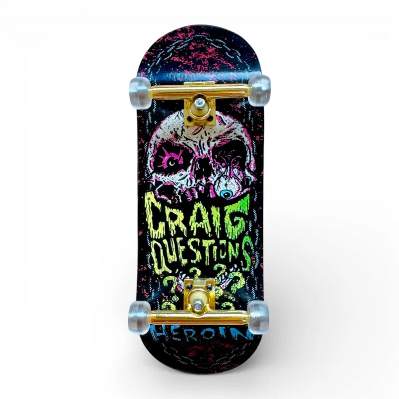 Custom Pro x Heroin Craig Questions Fingerboard Komplettset – 36mm