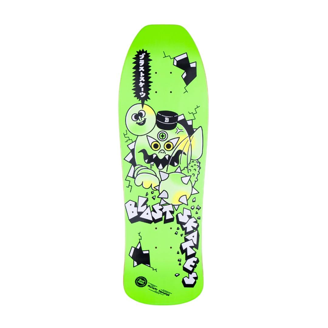 10" GREEN MUTANT SMASHER DECK