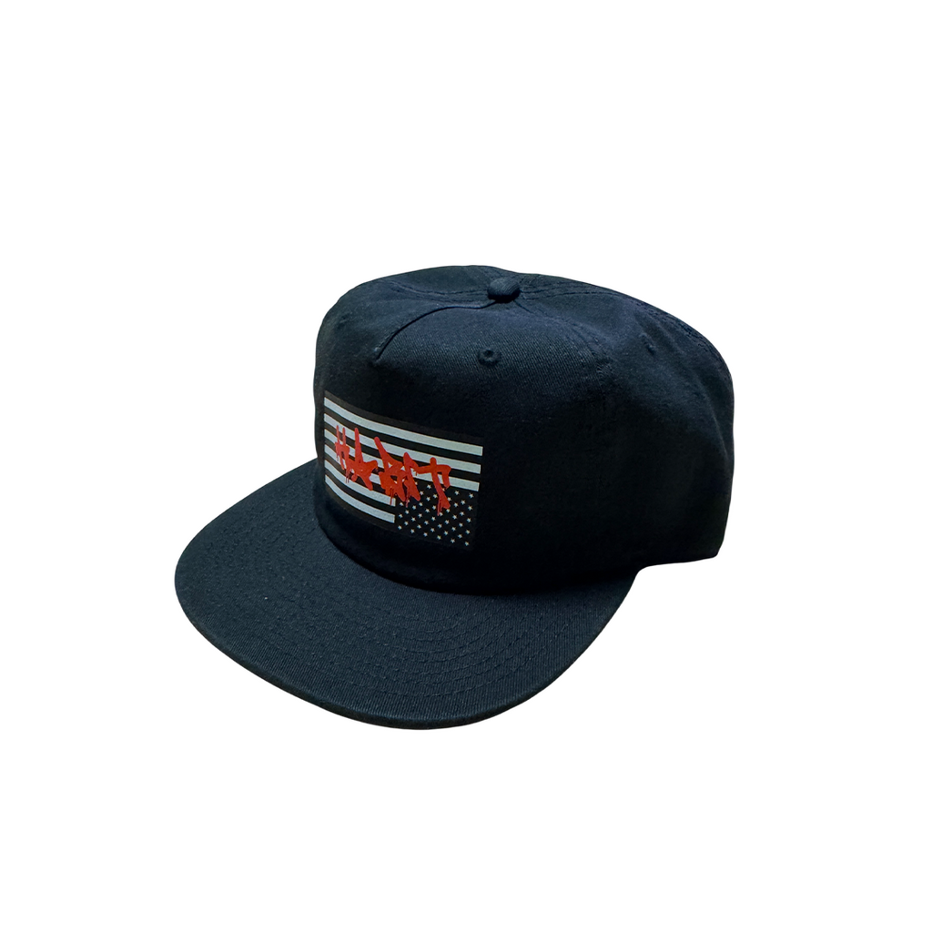 Habit Bad Flag Cap Black