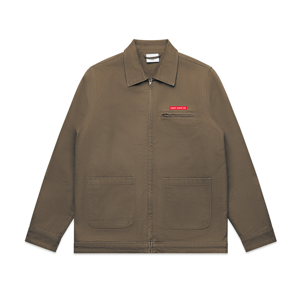 Habit Worker Jacket Brown
