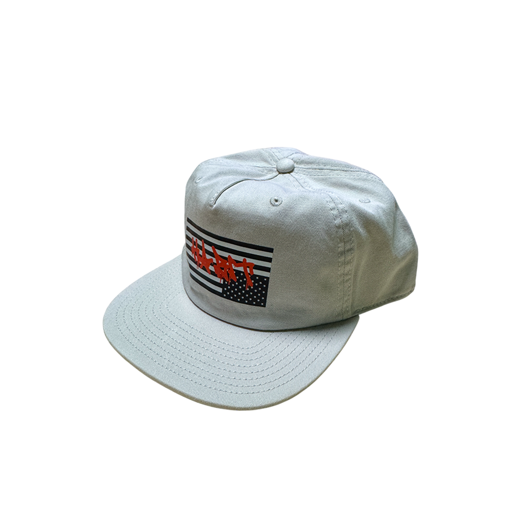 Habit Bad Flag Cap Space Grey