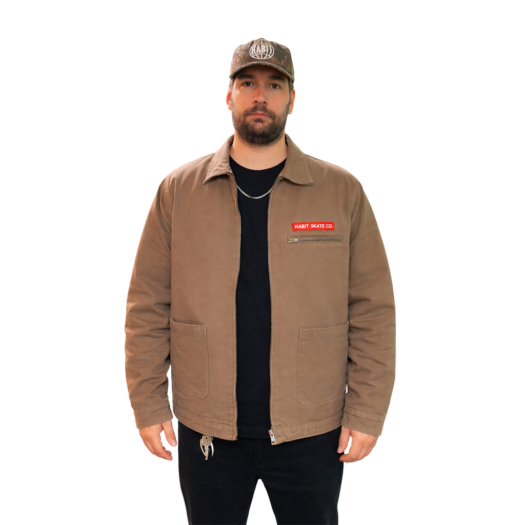 Habit Worker Jacket Brown