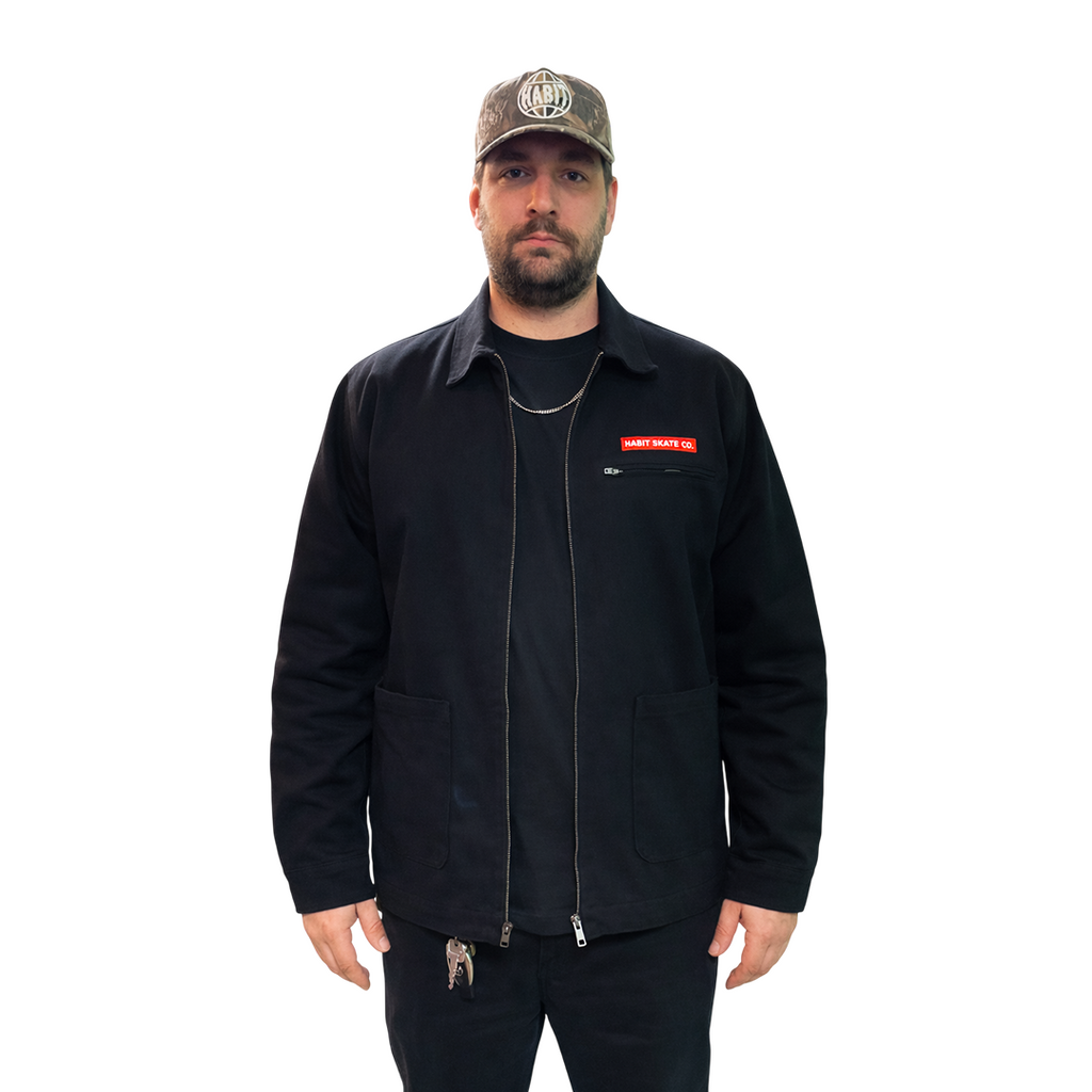 Habit Worker Jacket Black