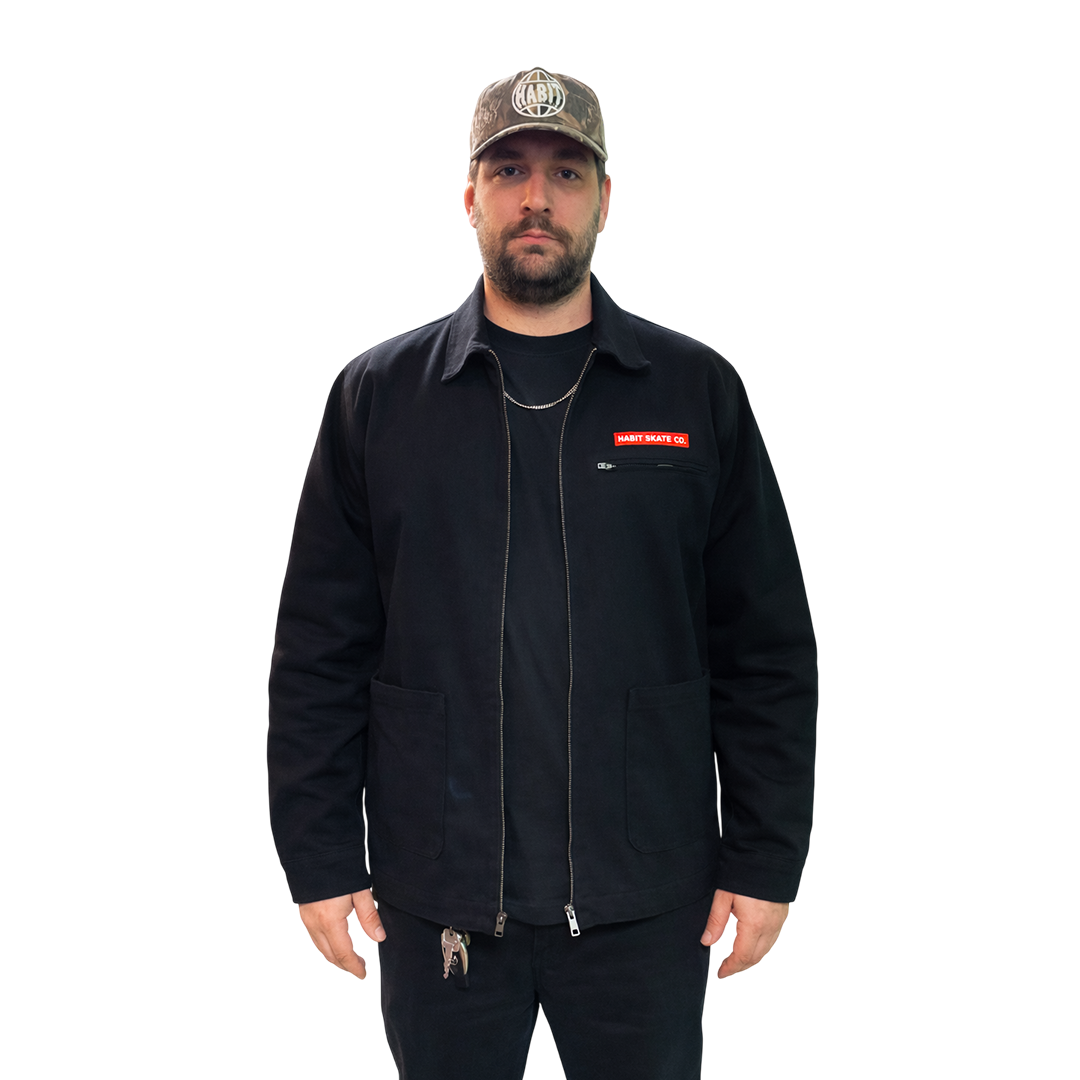 Habit Worker Jacket Black