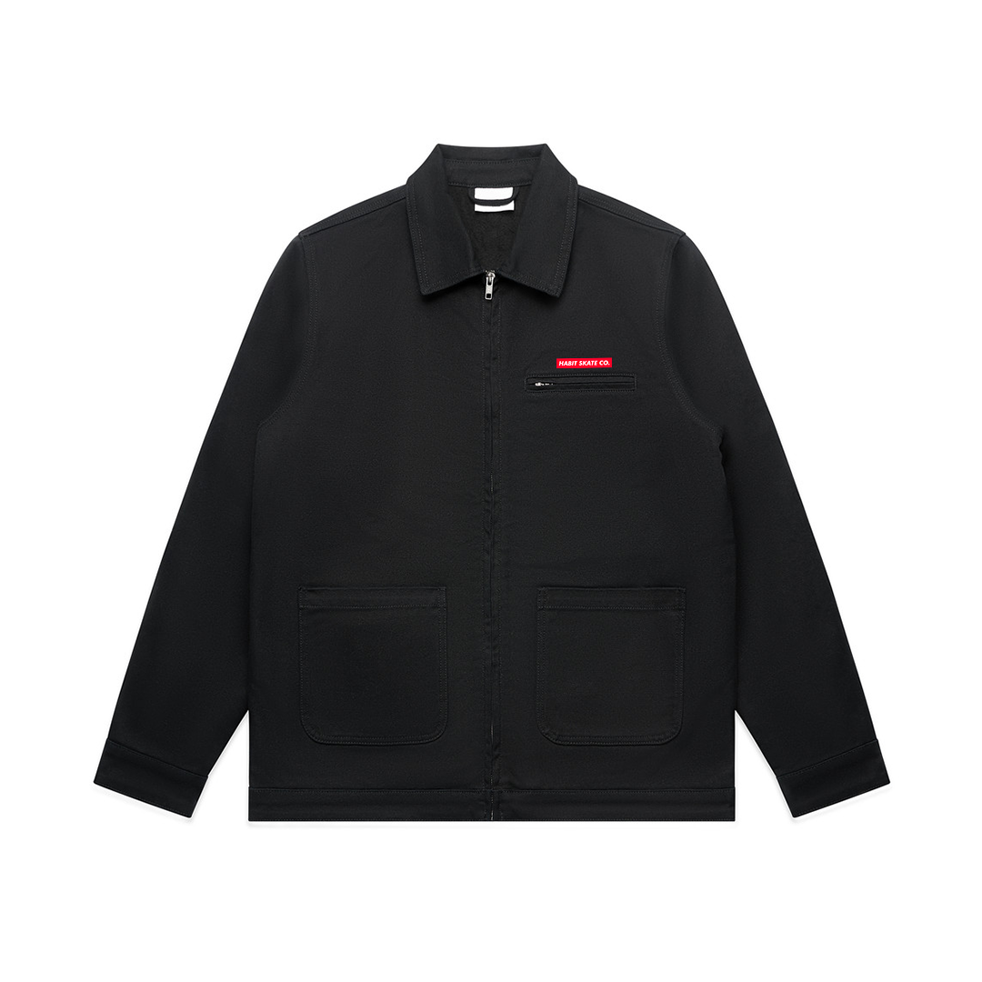 Habit Worker Jacket Black
