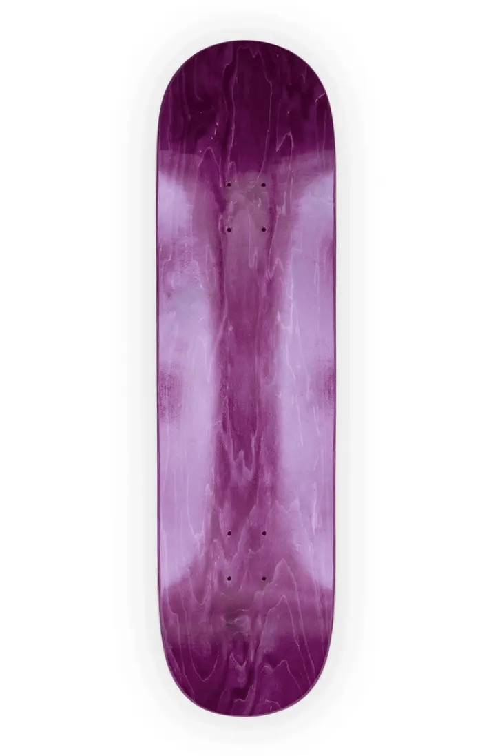 Skateboarding Blank Deck – Wood Stain (Mixed Colors)