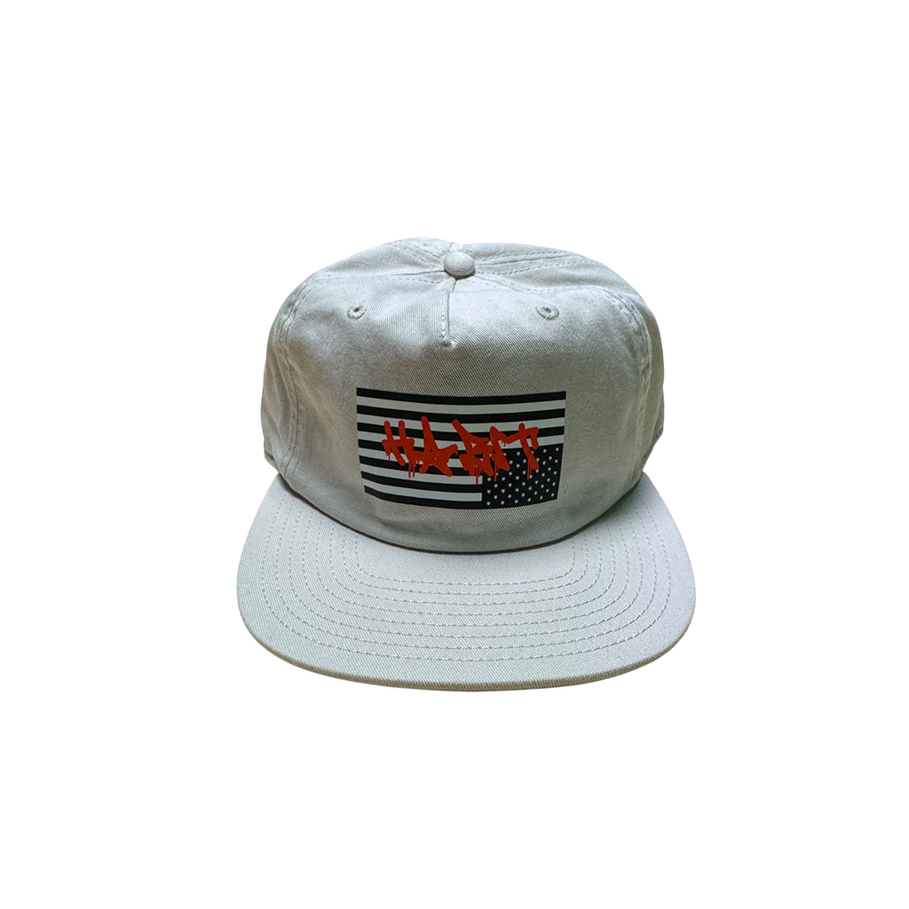 Habit Bad Flag Cap Space Grey